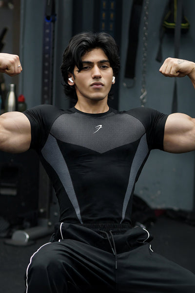 Command Seamless T-shirt Grey/Black