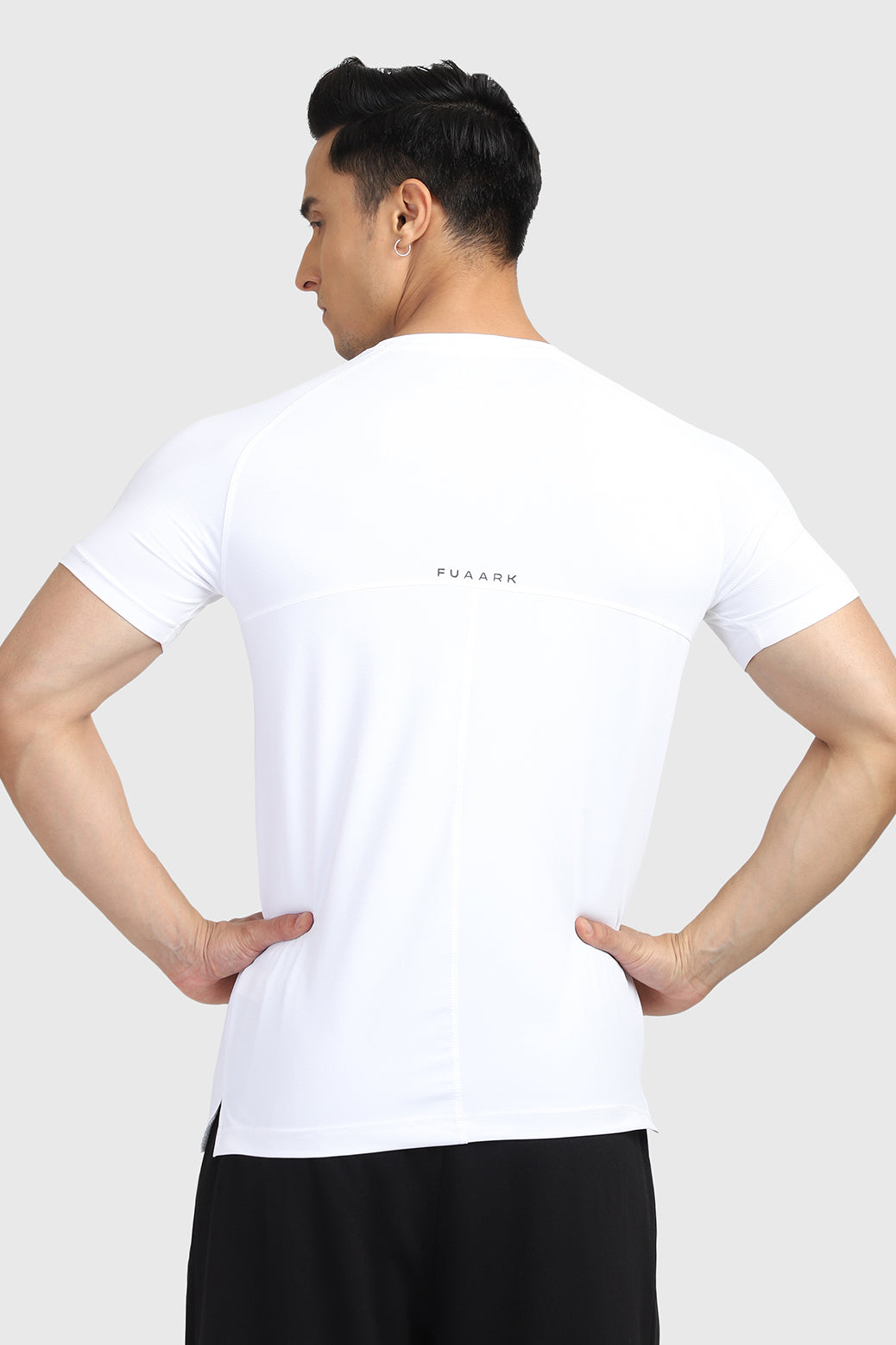 Sleek T-shirt White / Logo