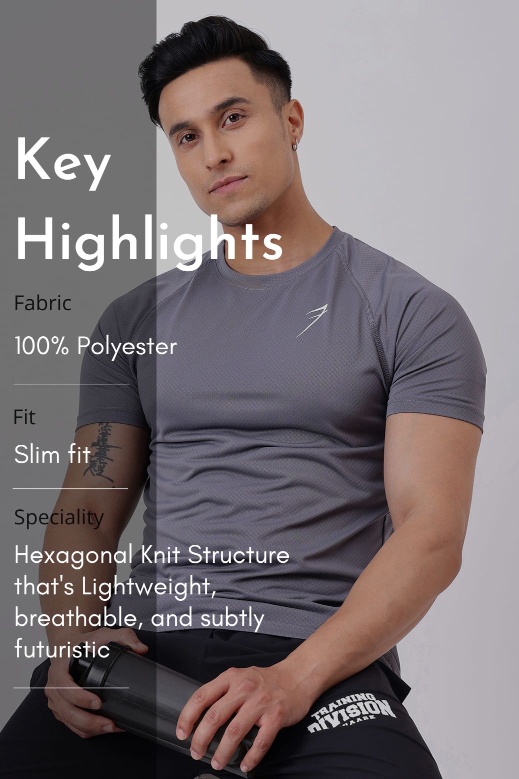 Slate T-Shirt Grey