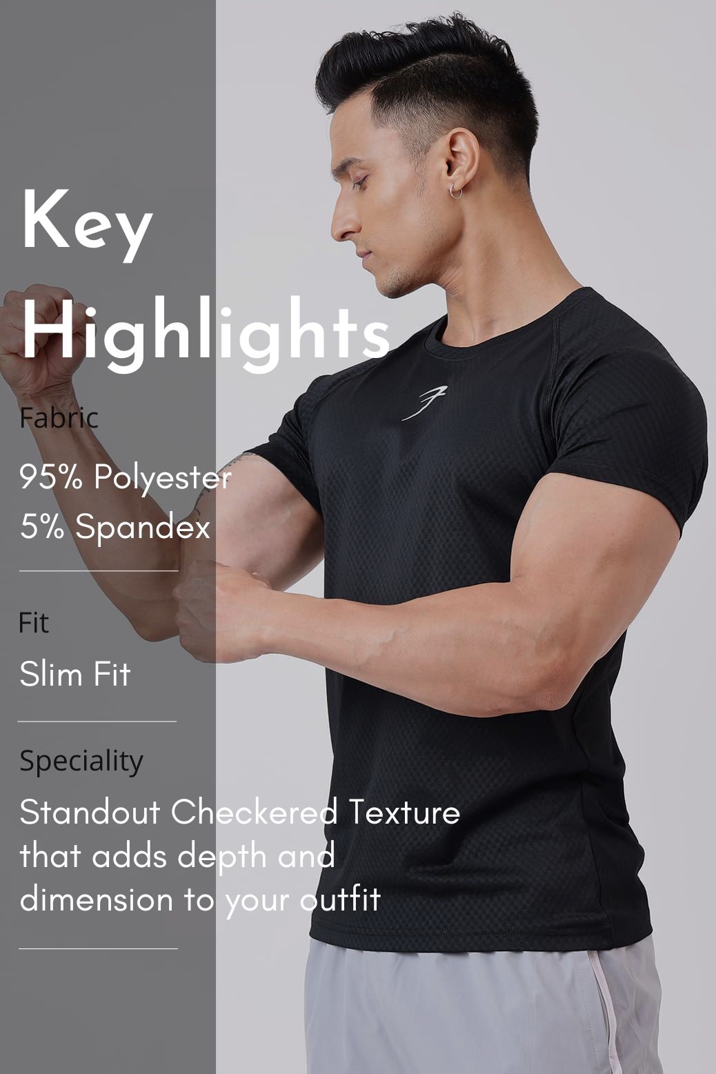 Grain T-shirt Black
