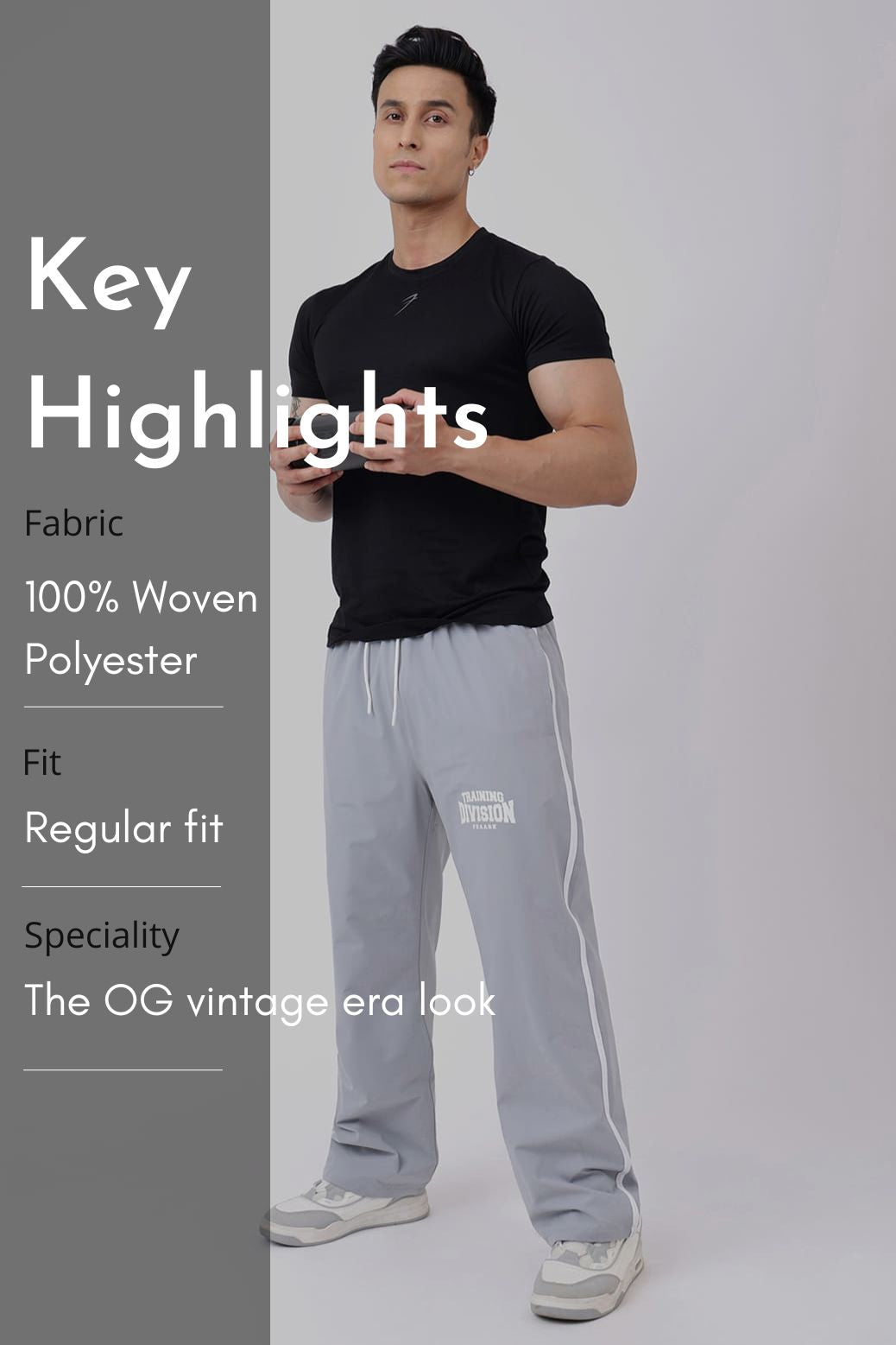 Training Division Tracks Light Grey