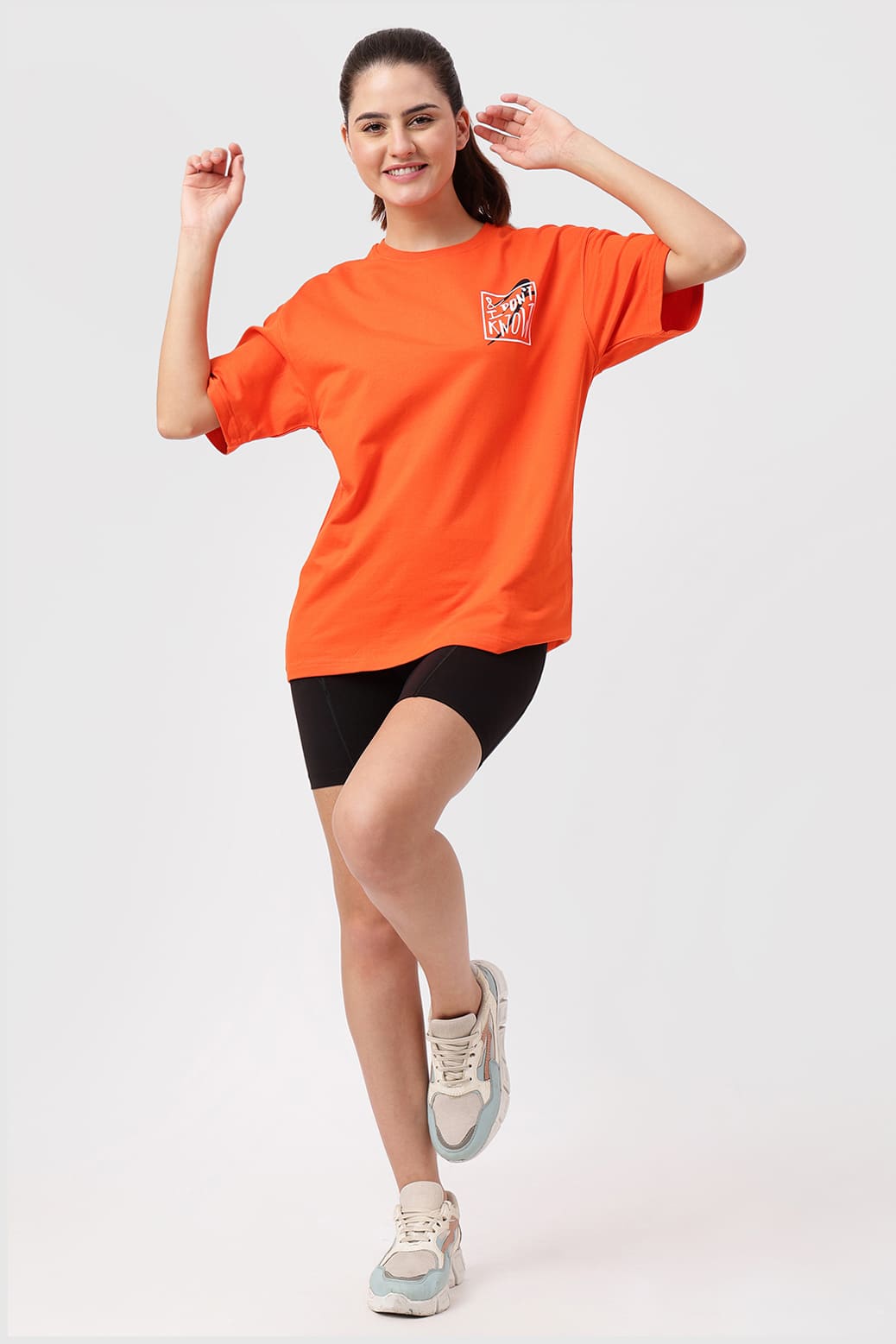 Dapper Oversized T-shirt Orange