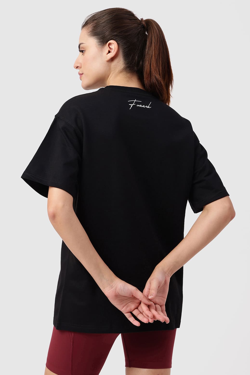 Hustle Oversized T-shirt Black