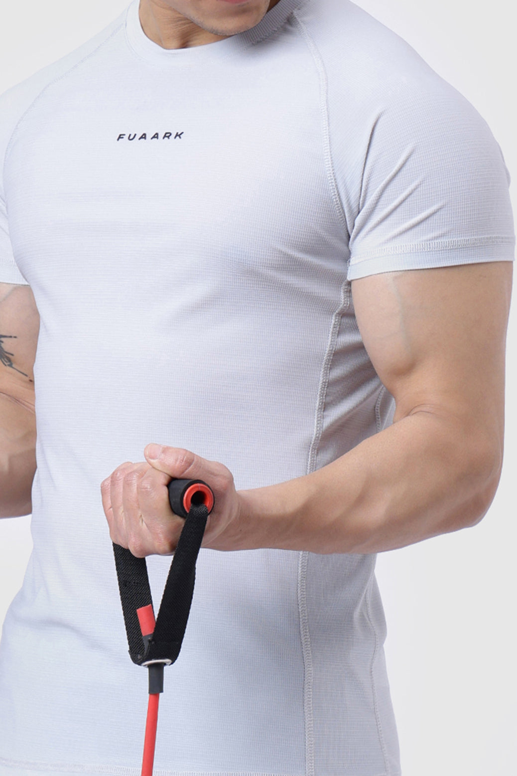 Blaze Nylon T-shirt Light Grey