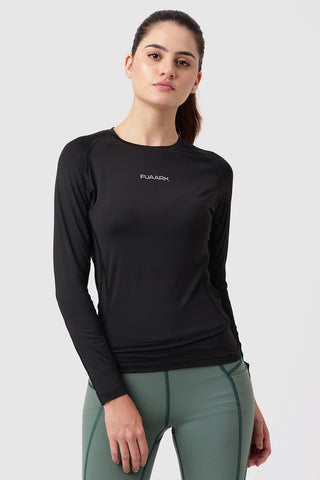 Compression 2.0 Full Sleeves T-shirt Black