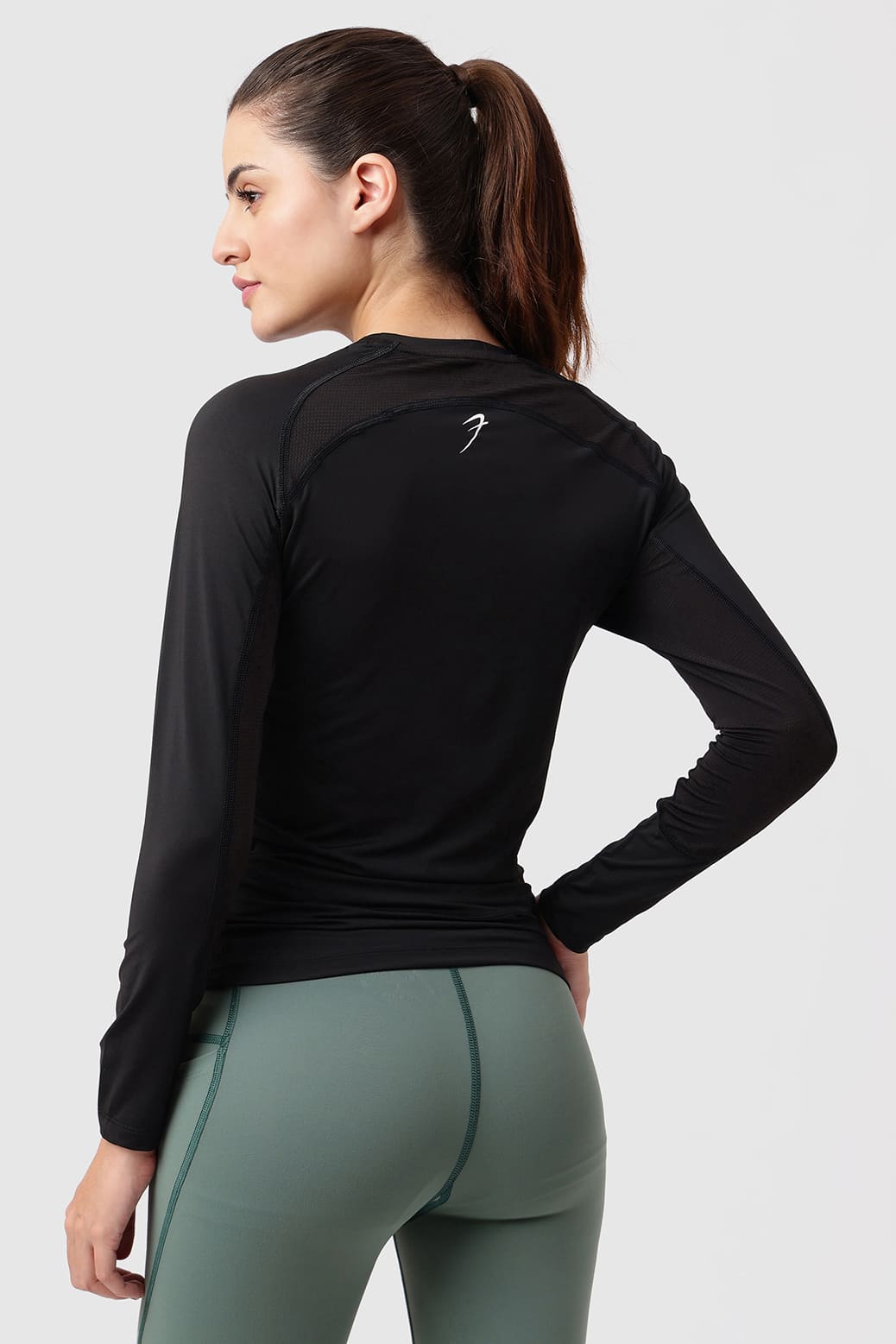 Compression 2.0 Full Sleeves T-shirt Black