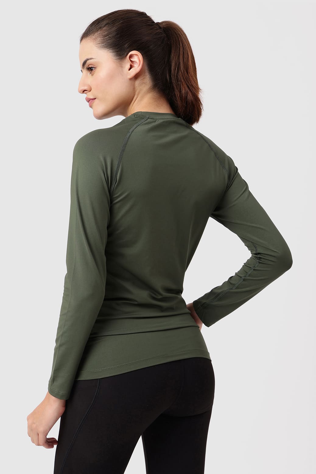 Compression Full T-shirt Olive