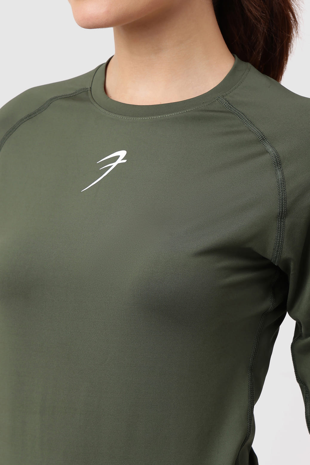 Compression Full T-shirt Olive