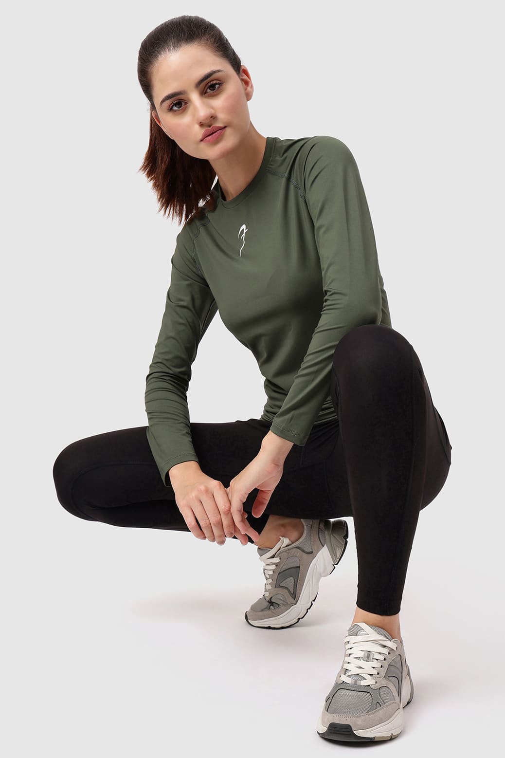 Compression Full T-shirt Olive