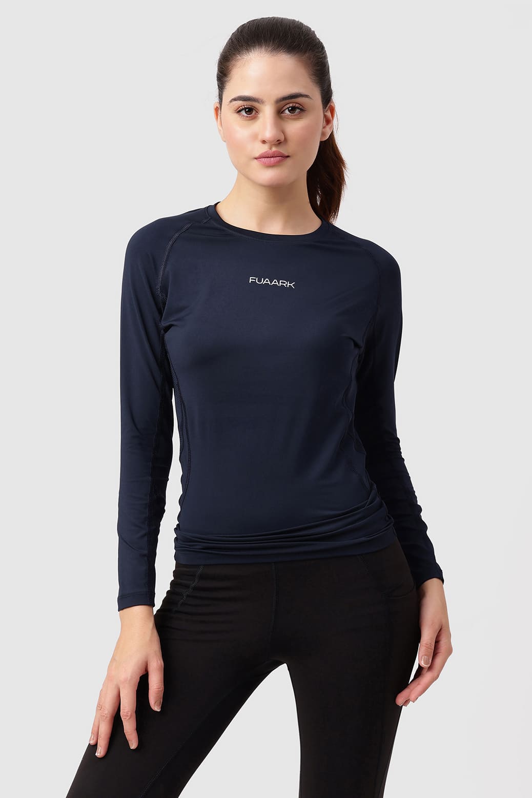Compression 2.0 Full Sleeves T-shirt Navy