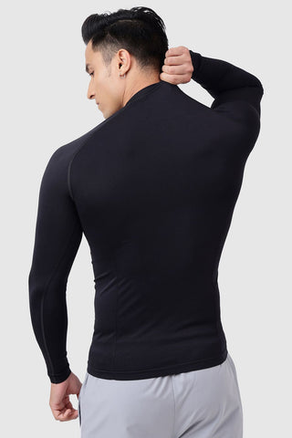 Power Seamless Fullsleeves T-shirt Black