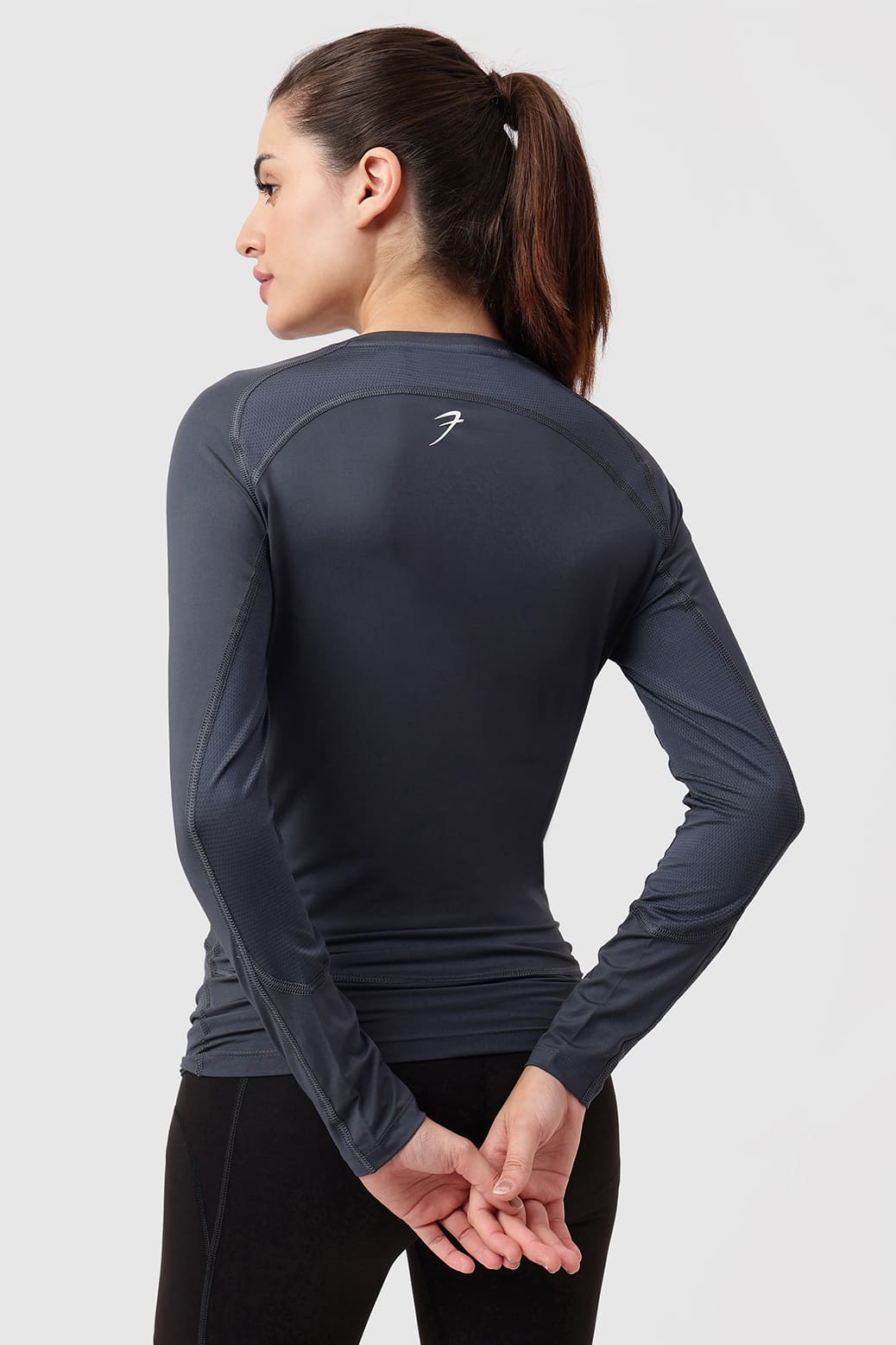 Compression 2.0 Full Sleeves T-shirt Grey