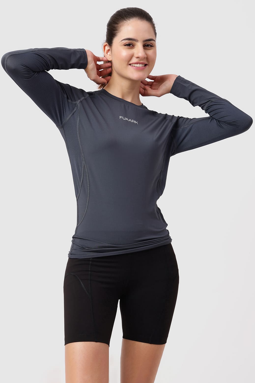 Compression 2.0 Full Sleeves T-shirt Grey