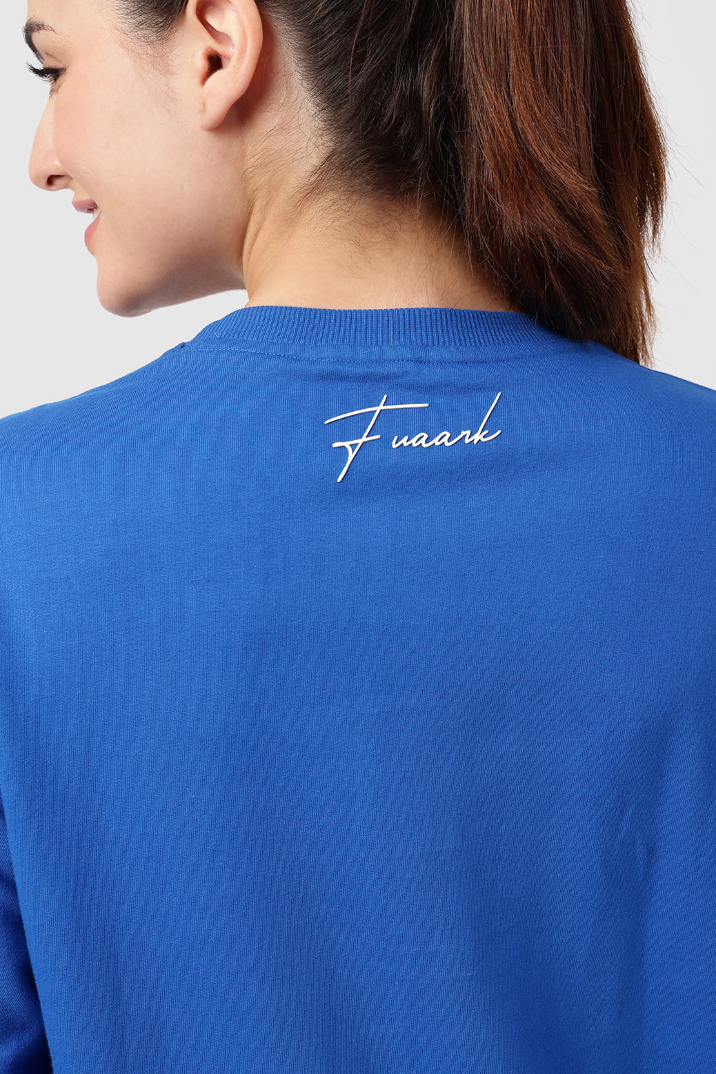 Hustle Oversized T-shirt Royal Blue