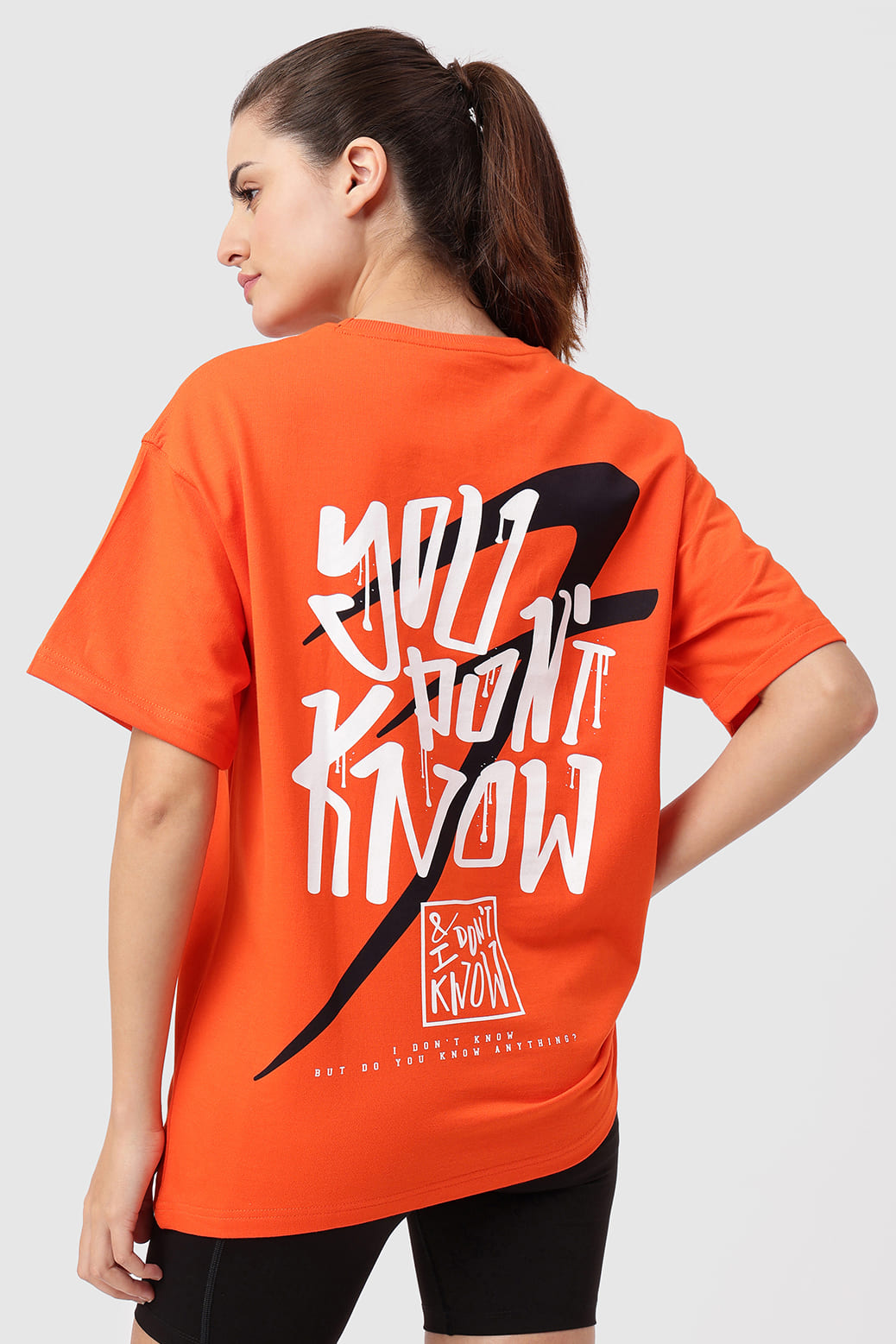 Dapper Oversized T-shirt Orange