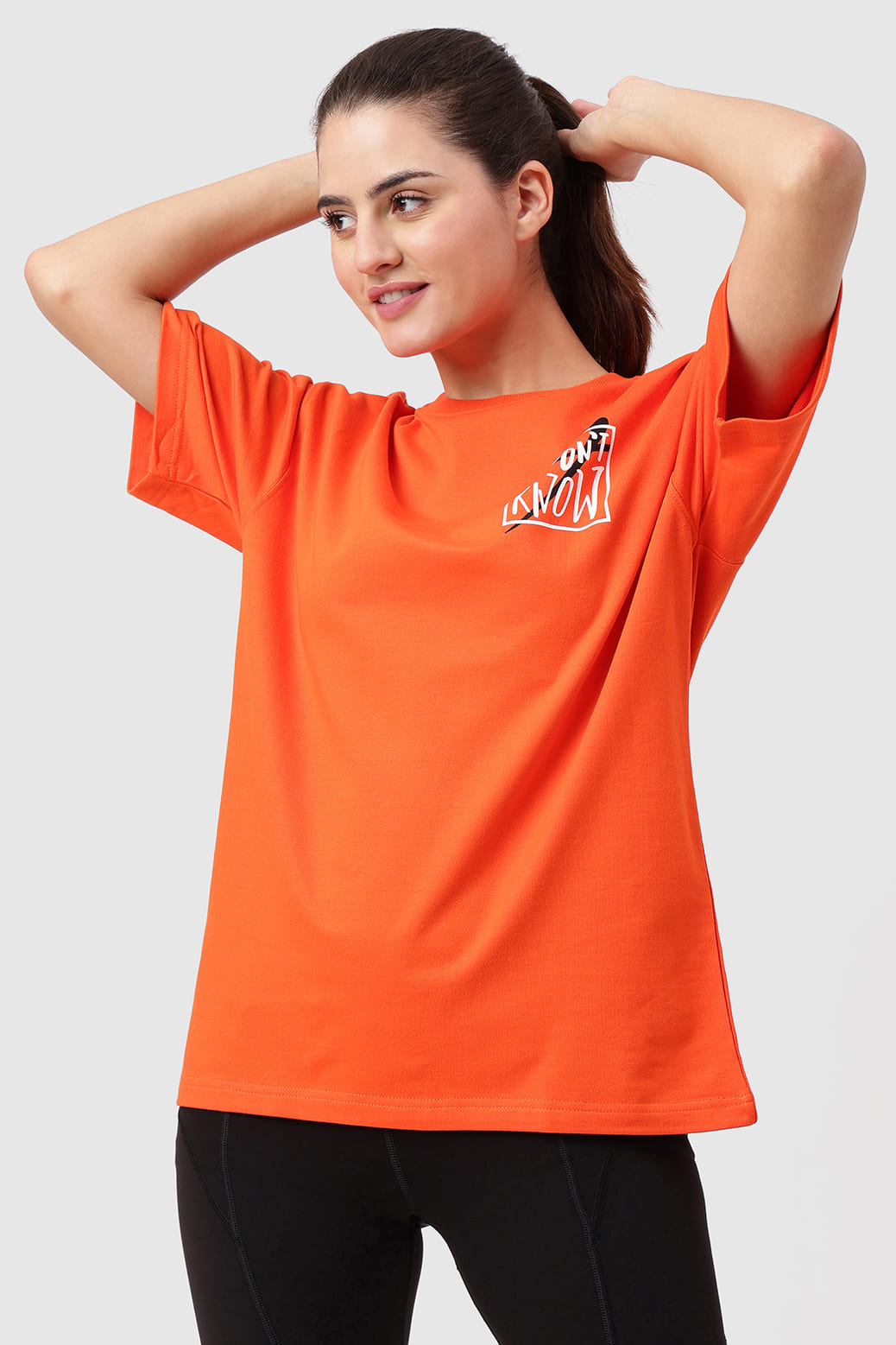 Dapper Oversized T-shirt Orange