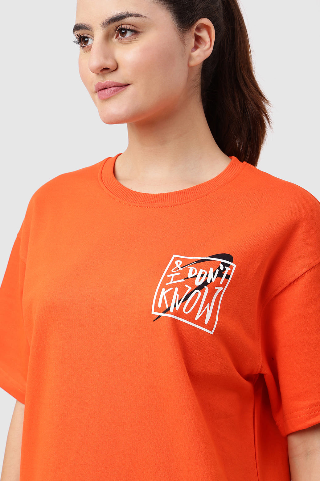Dapper Oversized T-shirt Orange