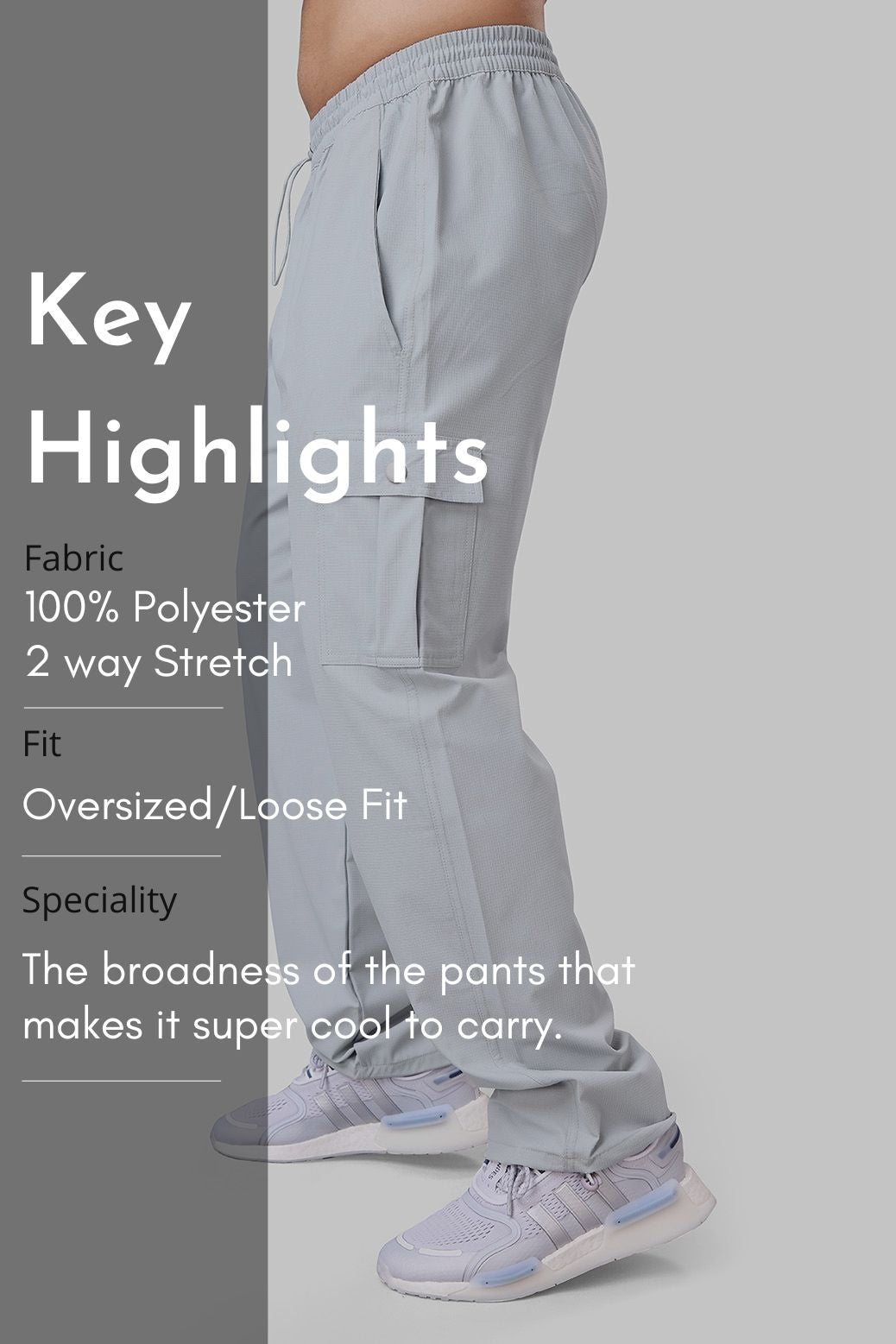 Carpenter Cargo Pants Light Grey