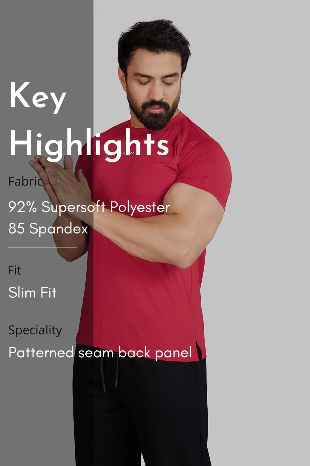 Sleek T-Shirt Red