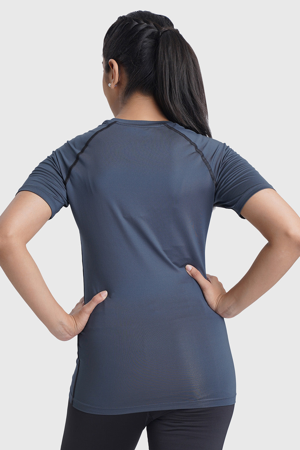Compression T-shirt Grey