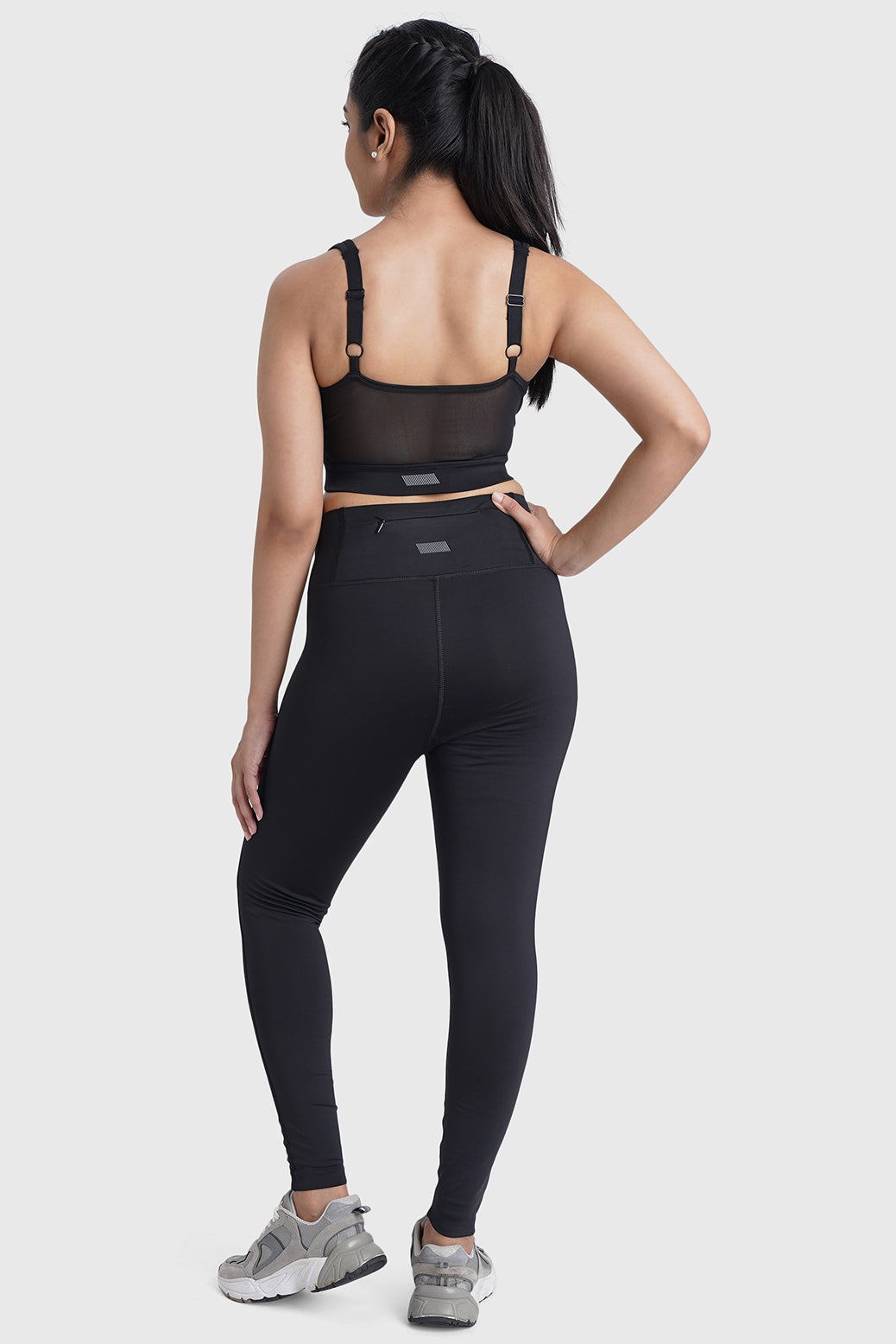 Active Full Support Sports Bra Black