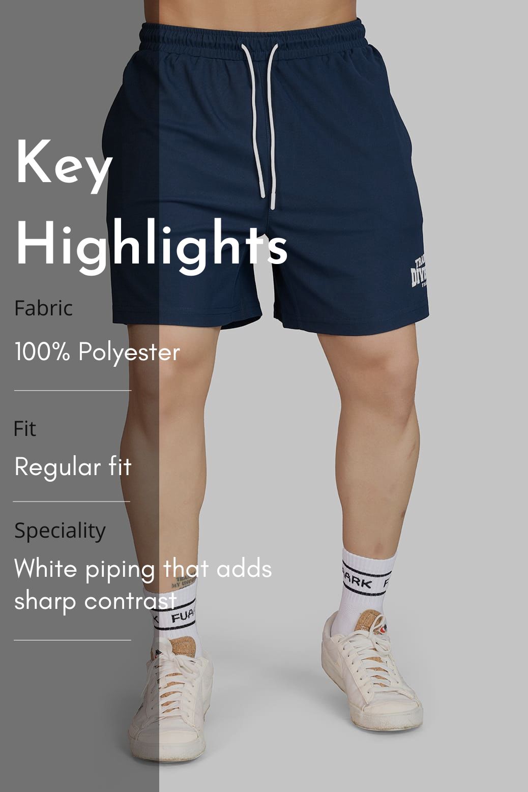 Grit Shorts Navy