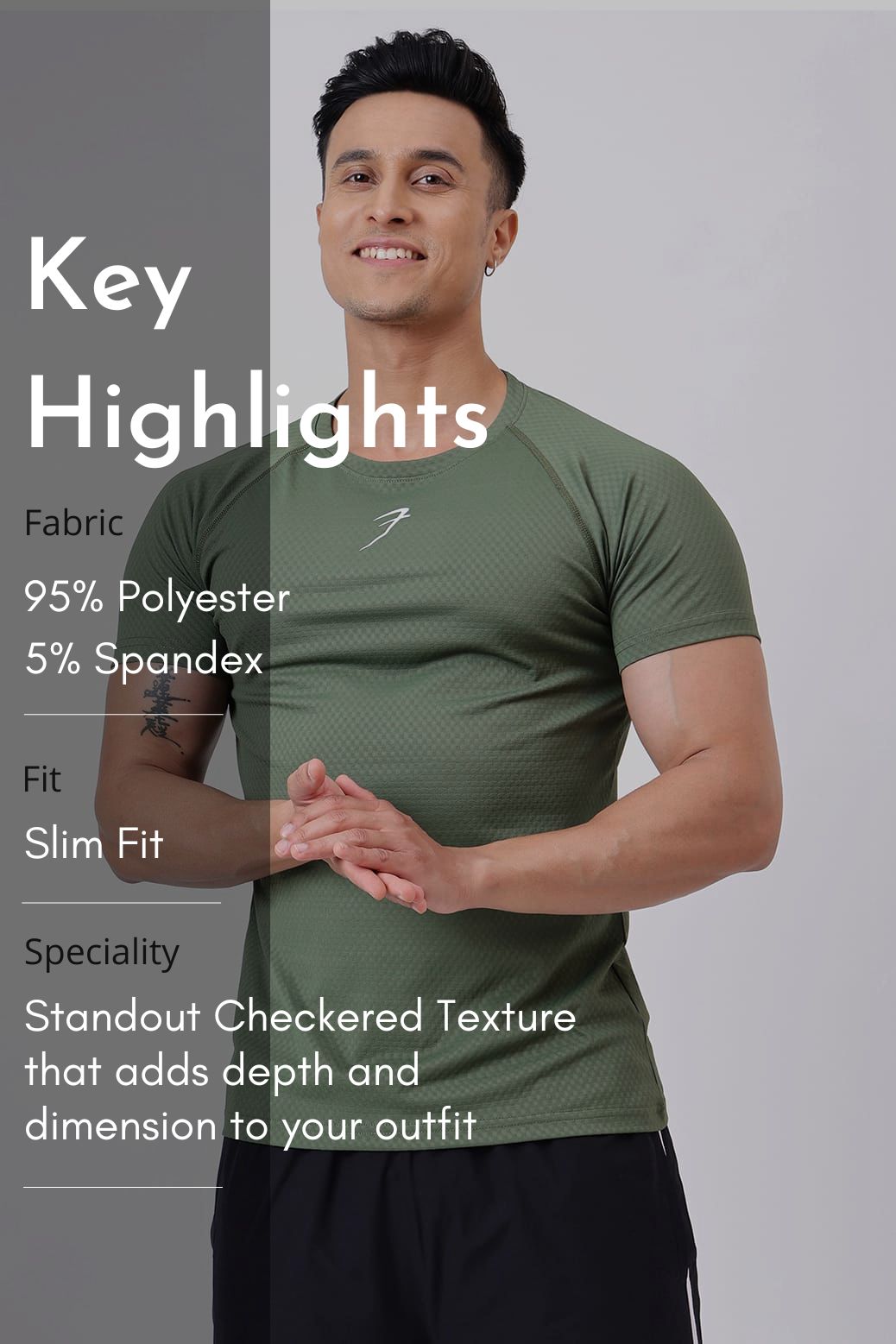 Grain T-shirt Olive