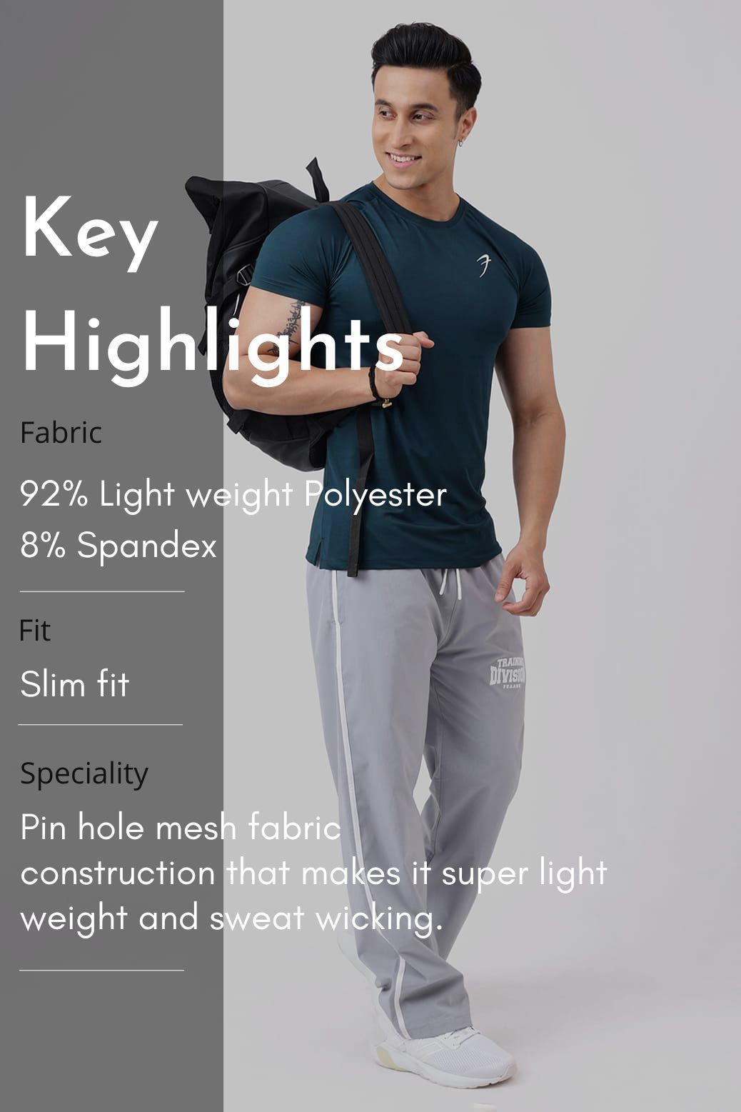 Ember T-shirt Bottle Green