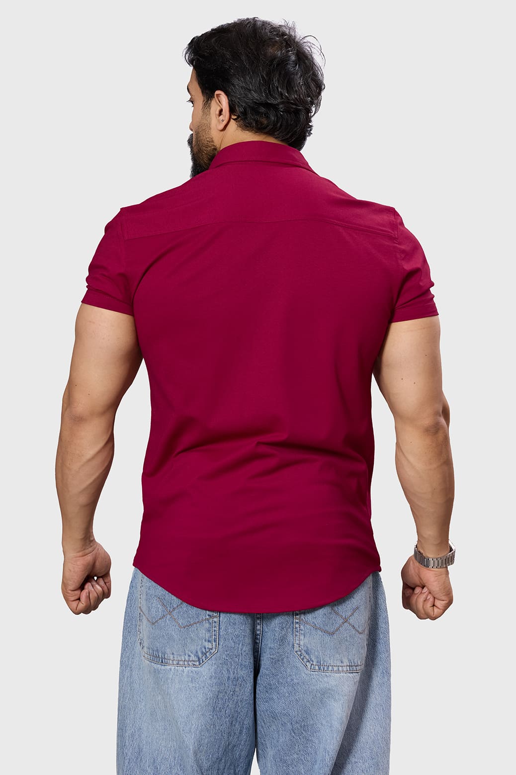 Aero Shirt Deep Red