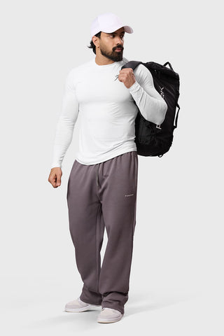 Bare Nylon Fullsleeves T-shirt White