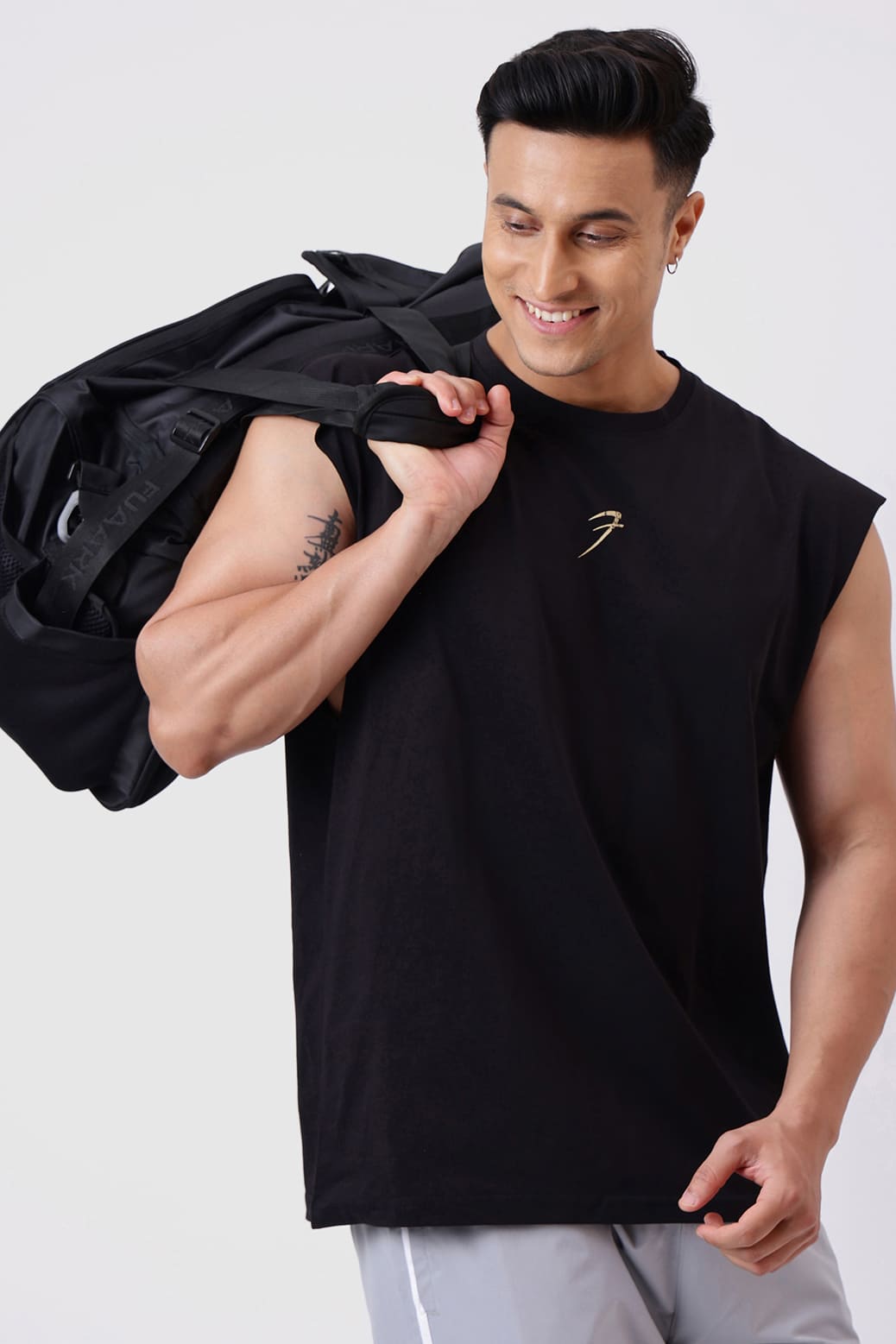 Brisk Capsleeves T-Shirt Black