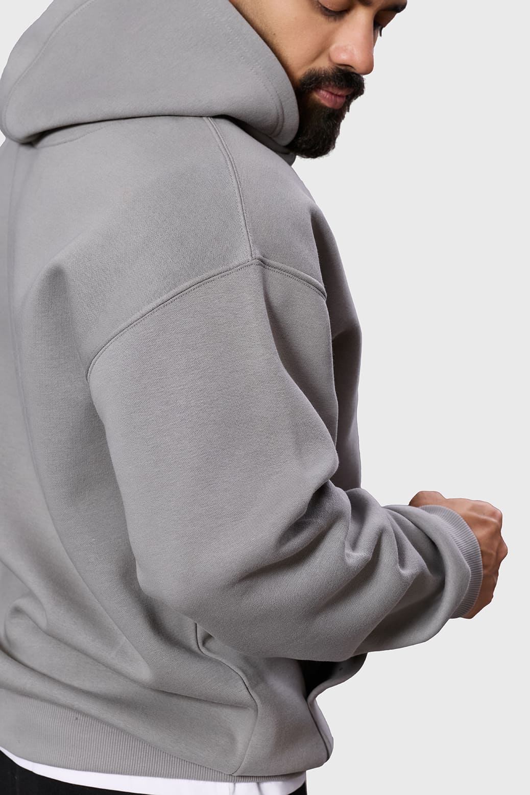 Brookline Oversized Hoodie Grey