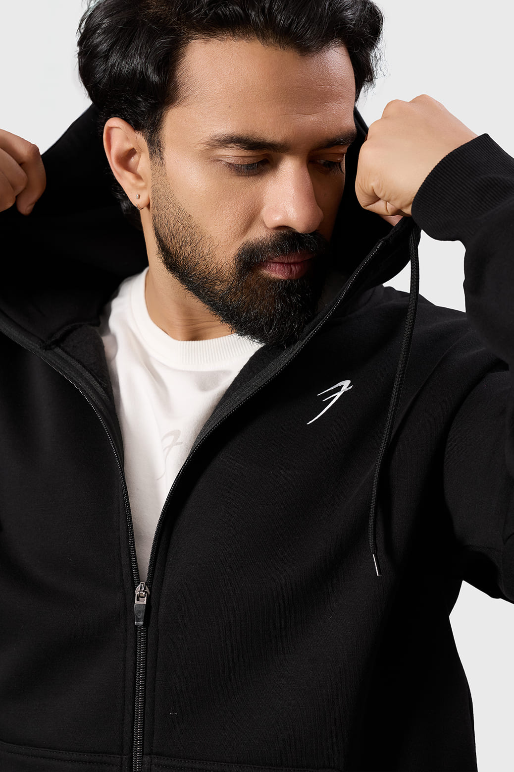 Brookline Oversized Jacket Black