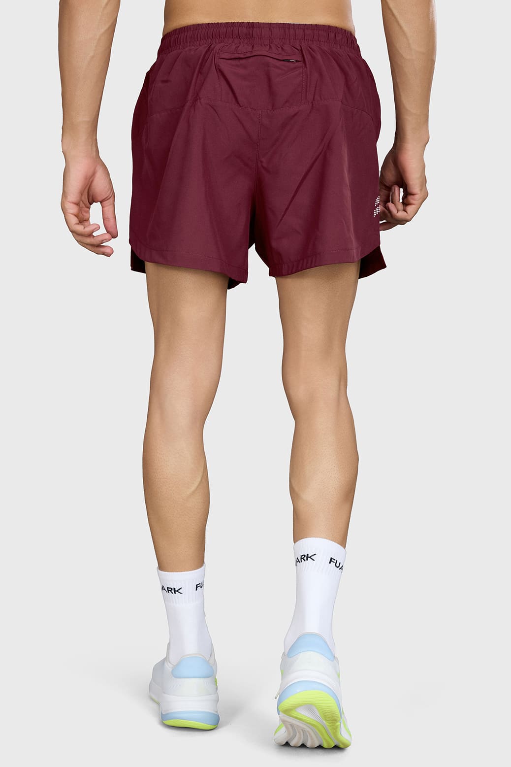 Pulse 4" Running Shorts Maroon