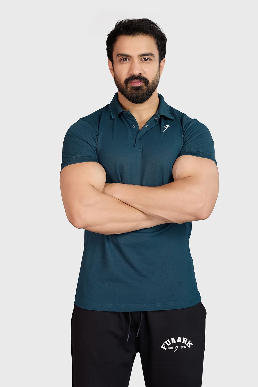 Aura Polo T-shirt Teal