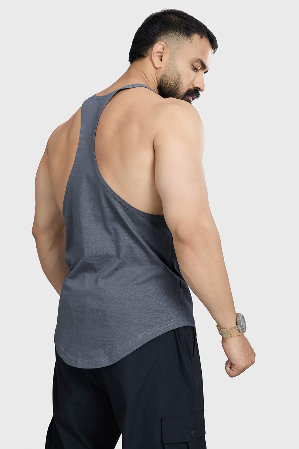 DeadLift Stringer Grey