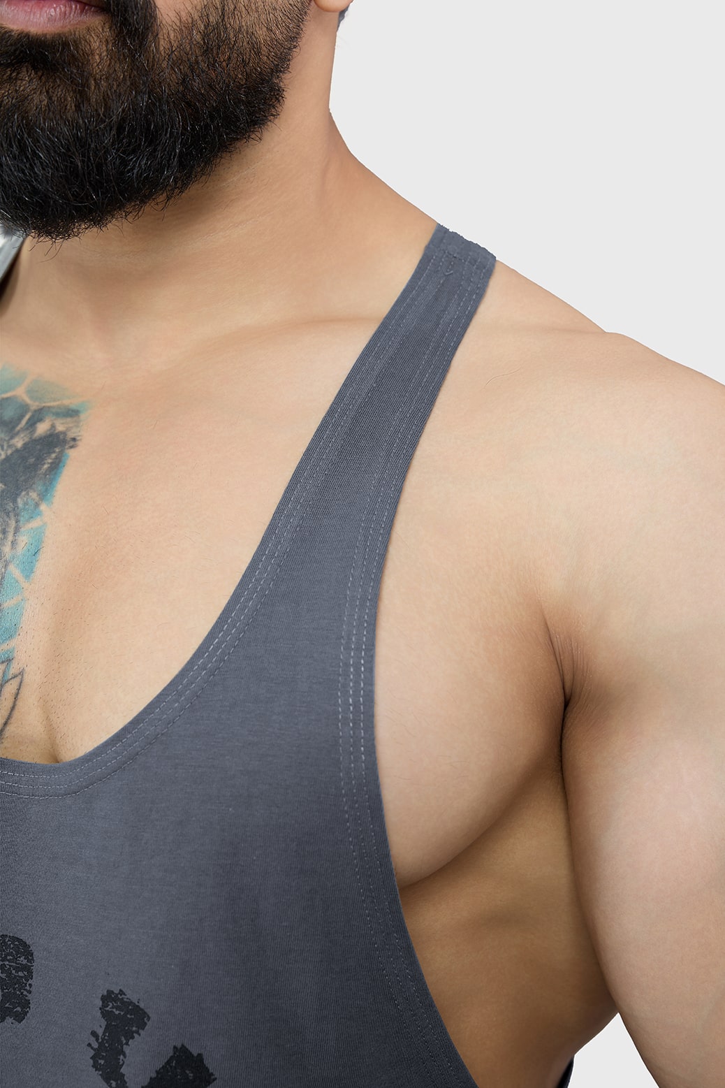 DeadLift Stringer Grey