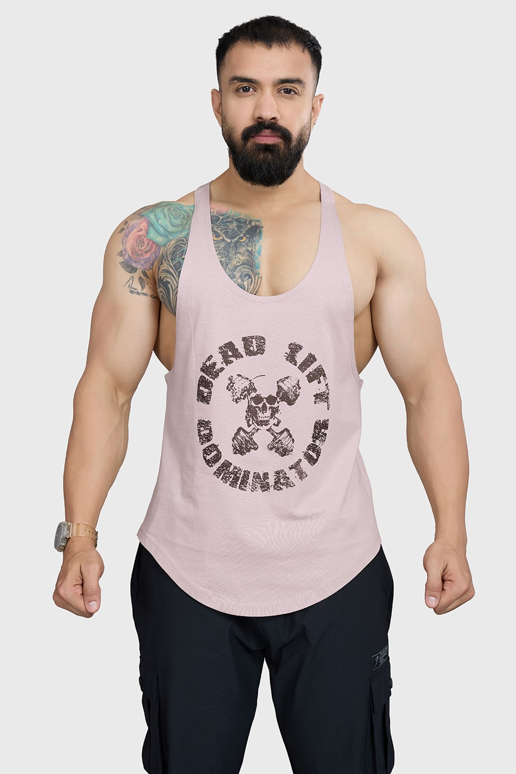 DeadLift Stringer Beige