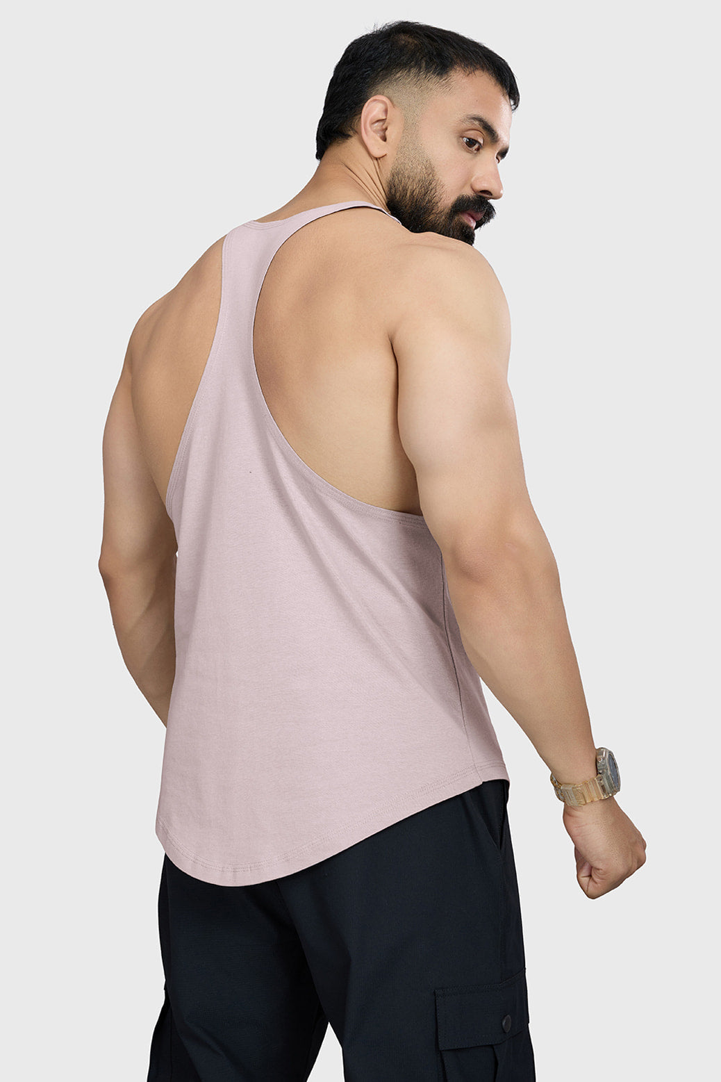 DeadLift Stringer Beige