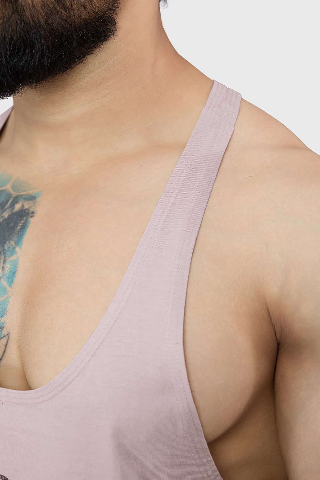 DeadLift Stringer Beige