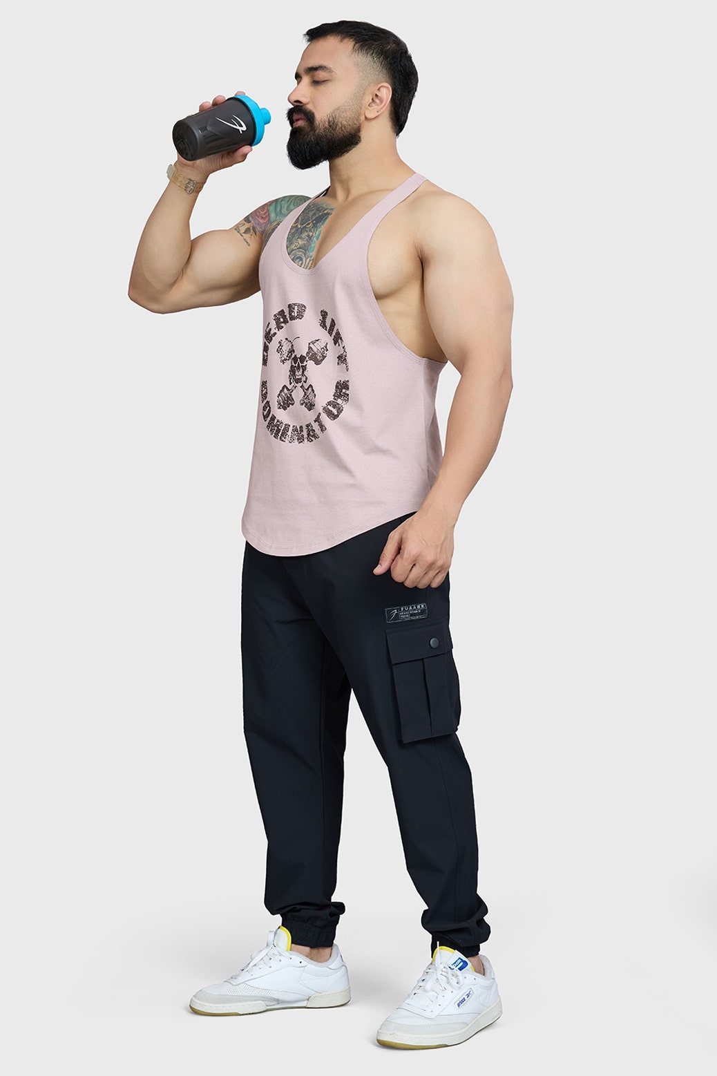 DeadLift Stringer Beige