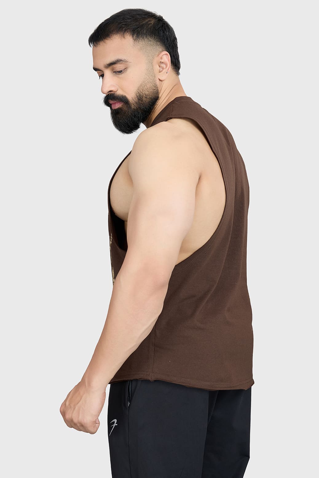 Magnitude Deep Arm Tank Coffee