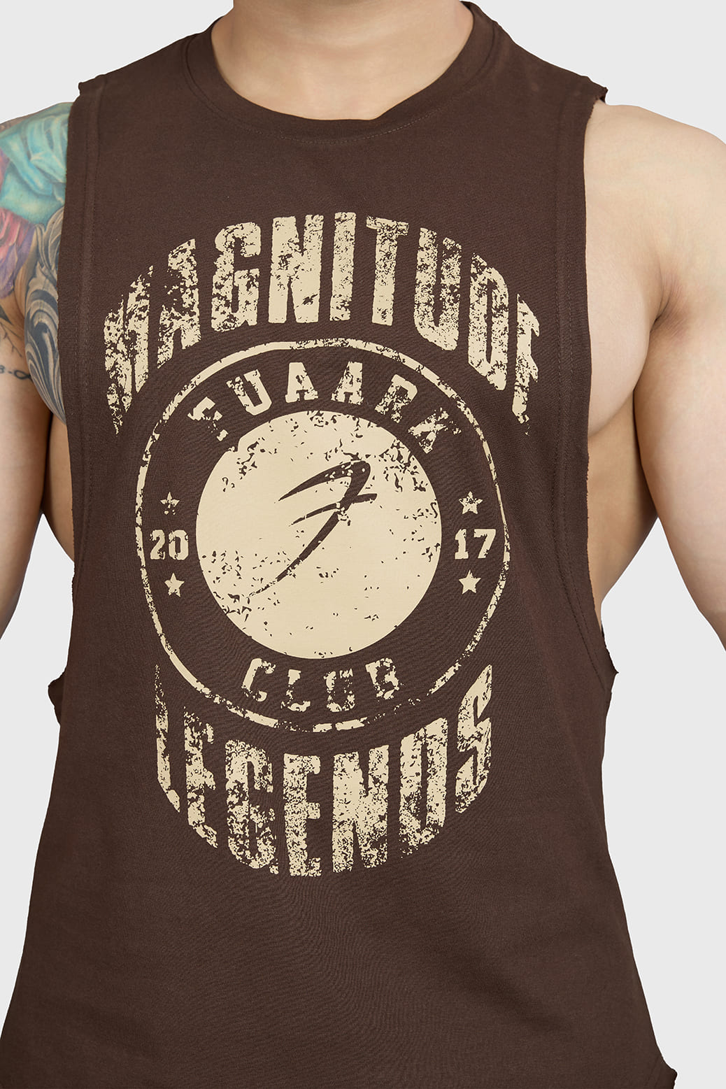 Magnitude Deep Arm Tank Coffee
