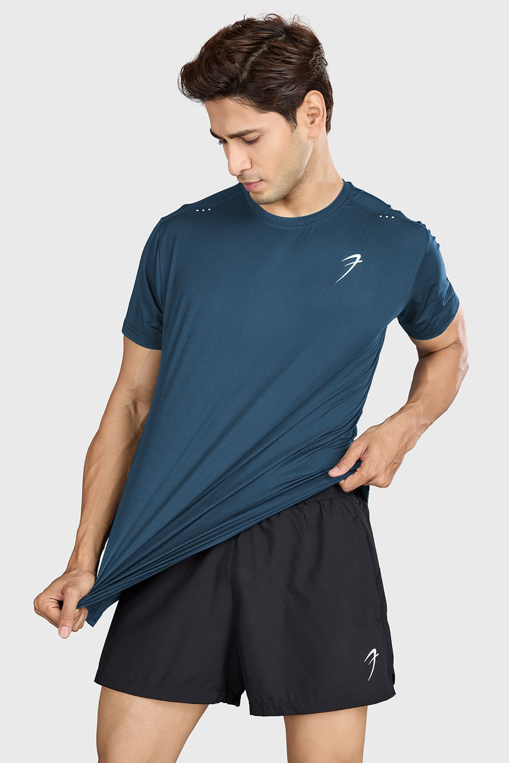 Laser Cut Running T-shirt Orion Blue