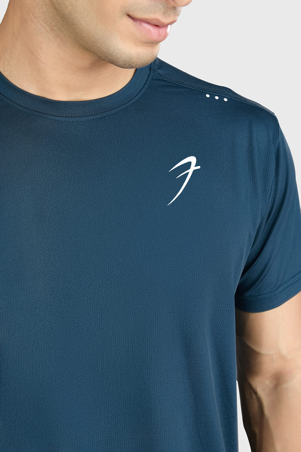Laser Cut Running T-shirt Orion Blue