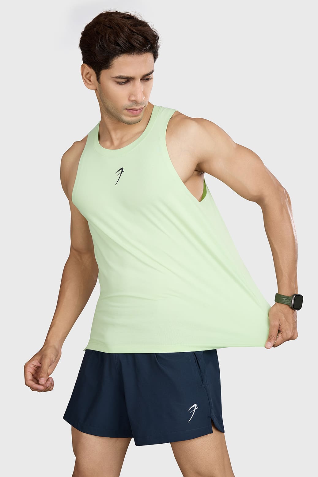 Pulse Running Tank Light Green