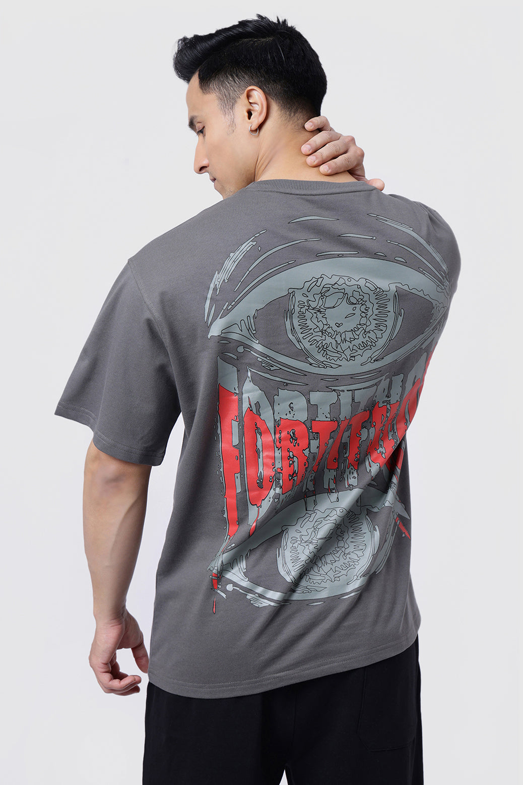 Fortitude Oversized T-shirt Dark Grey
