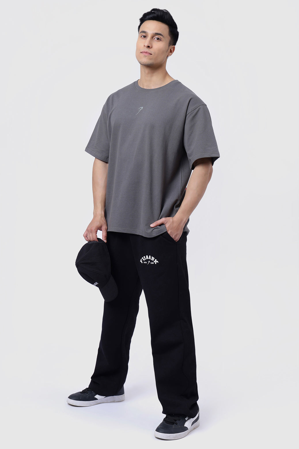 Fortitude Oversized T-shirt Dark Grey