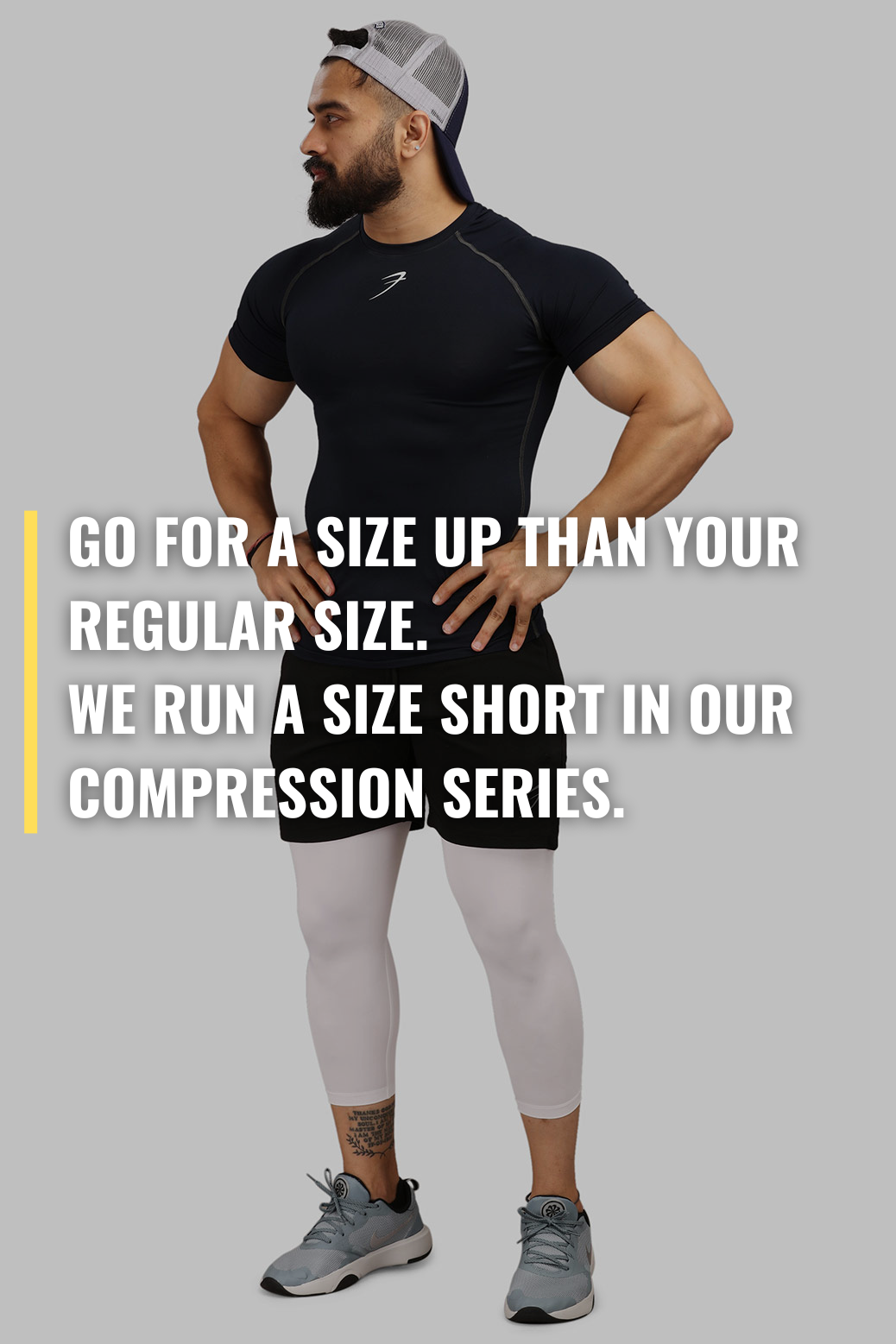 Compression T-shirt Navy