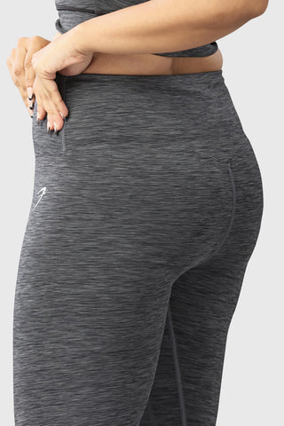 Essential Melange Leggings Grey